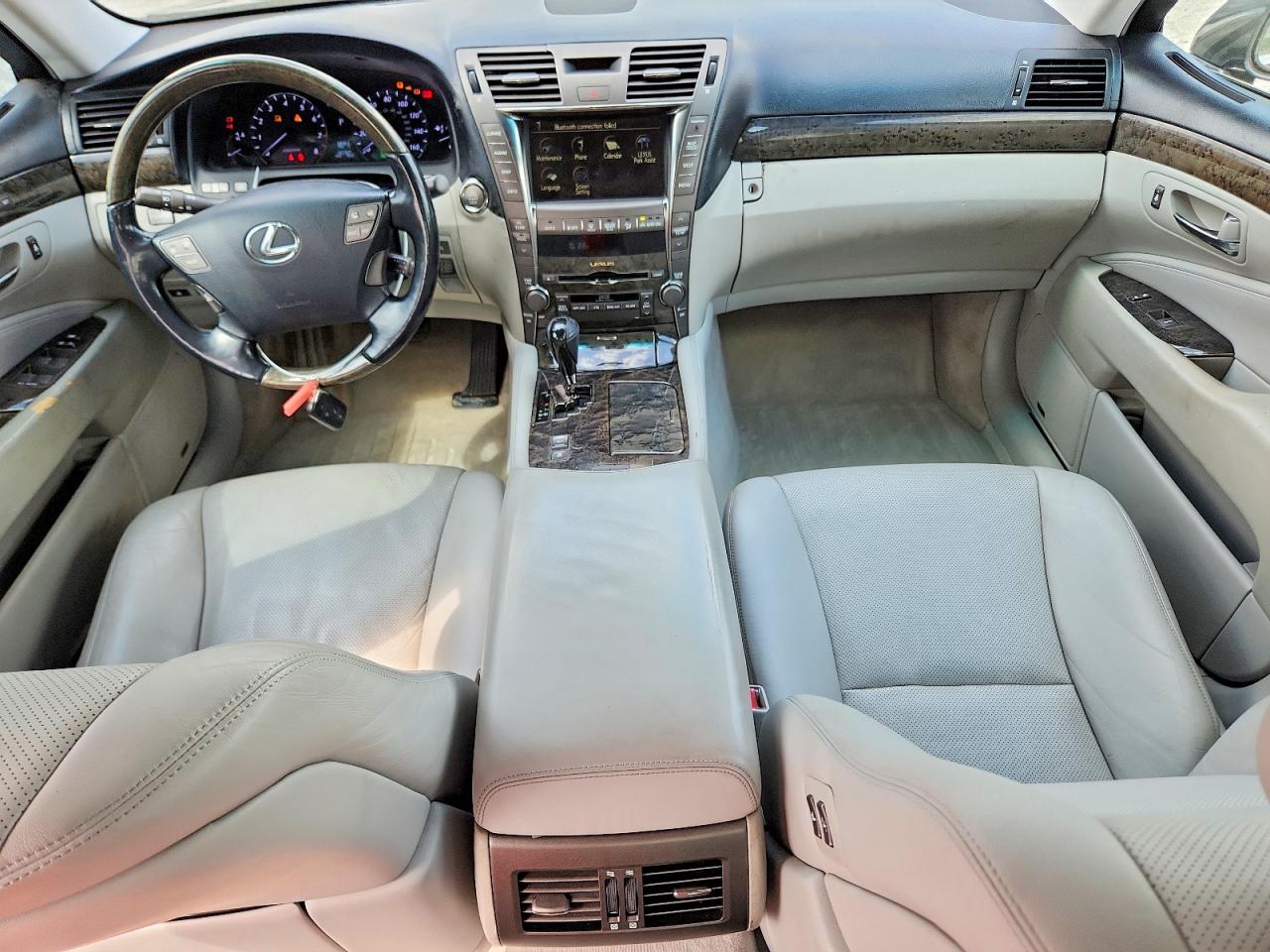 2007 Lexus Ls 460 Base Gray vin: JTHBL46FX75011618