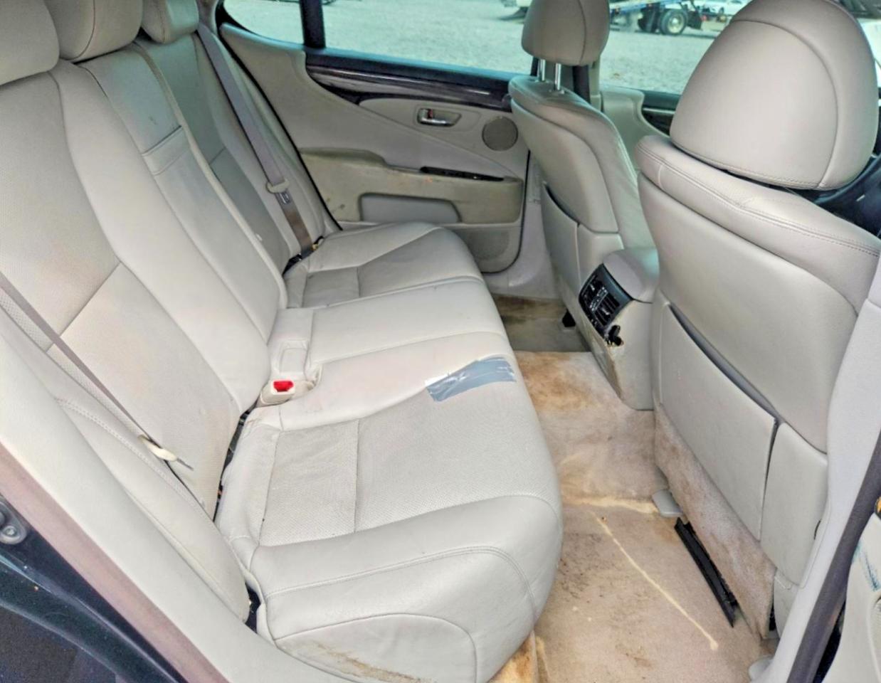 2007 Lexus Ls 460 Черный vin: JTHBL46FX75016270