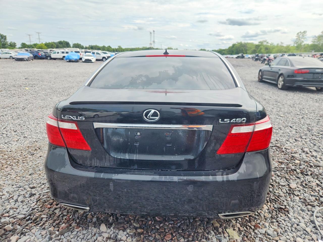 2007 Lexus Ls 460 Черный vin: JTHBL46FX75016270