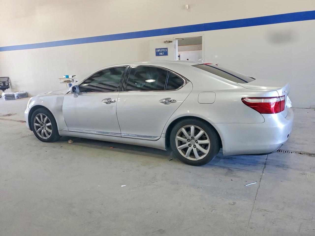 2007 Lexus Ls 460 Silver vin: JTHBL46FX75017709