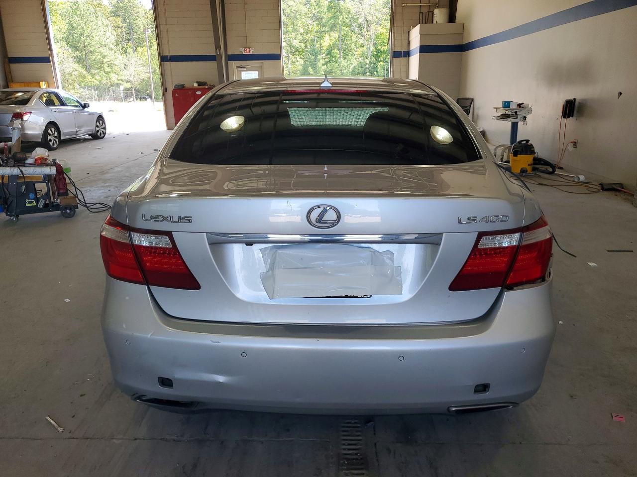 2007 Lexus Ls 460 Silver vin: JTHBL46FX75017709