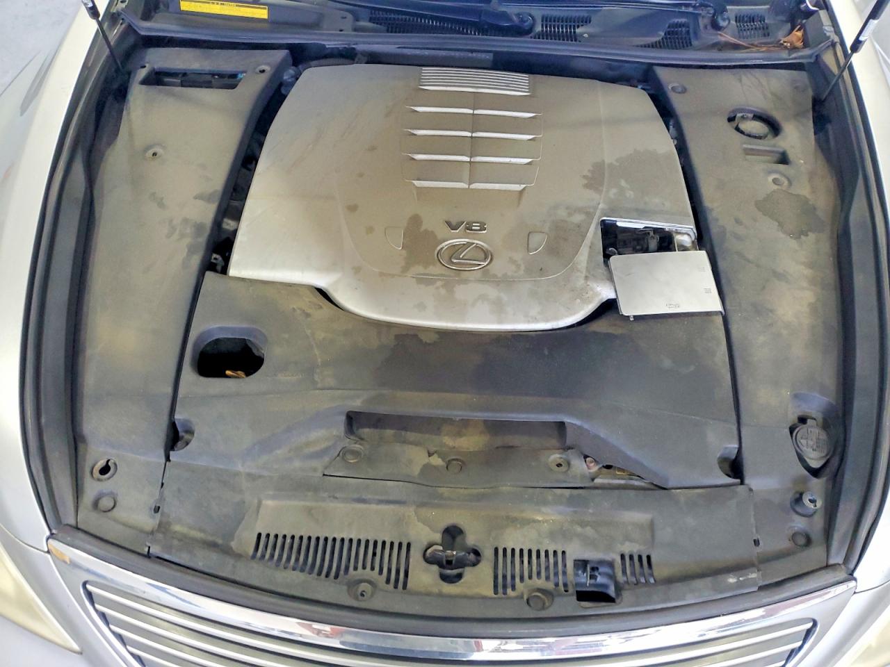 2007 Lexus Ls 460 Silver vin: JTHBL46FX75017709