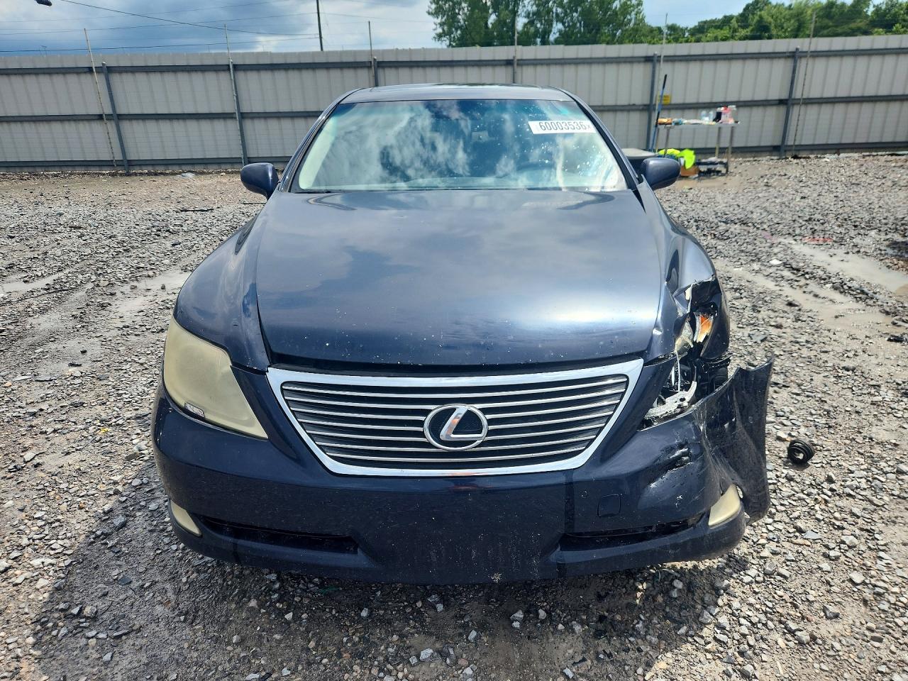 2007 Lexus Ls 460 Black vin: JTHBL46FX75042254