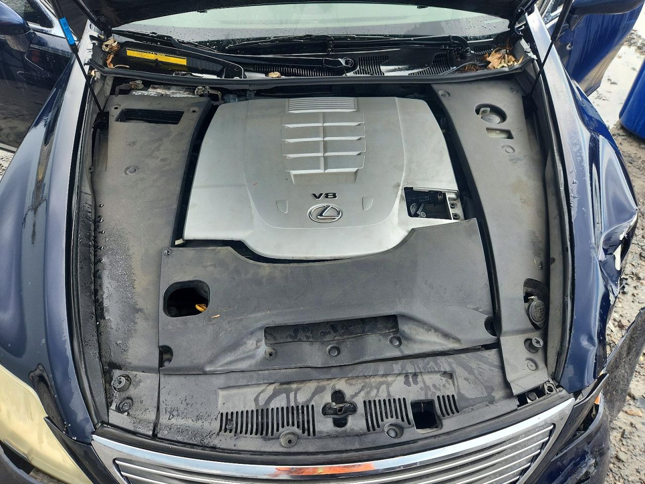 2007 Lexus Ls 460 Black vin: JTHBL46FX75042254