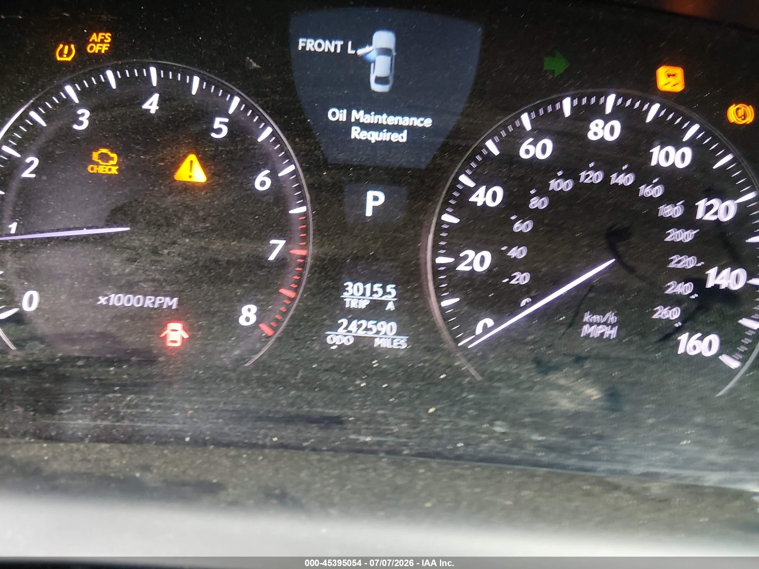 2007 Lexus Ls 460   Silver vin: JTHBL46FX75048216
