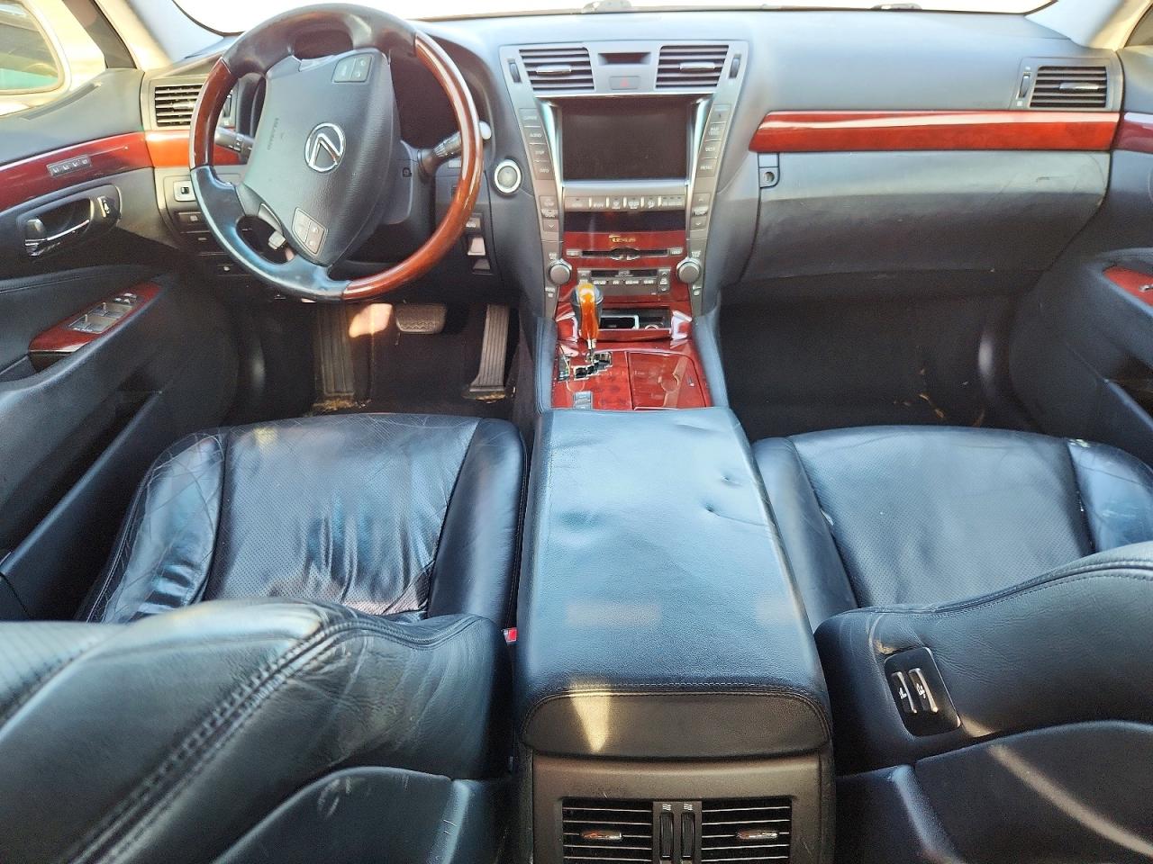 2007 Lexus Ls 460 Silver vin: JTHBL46FX75050631