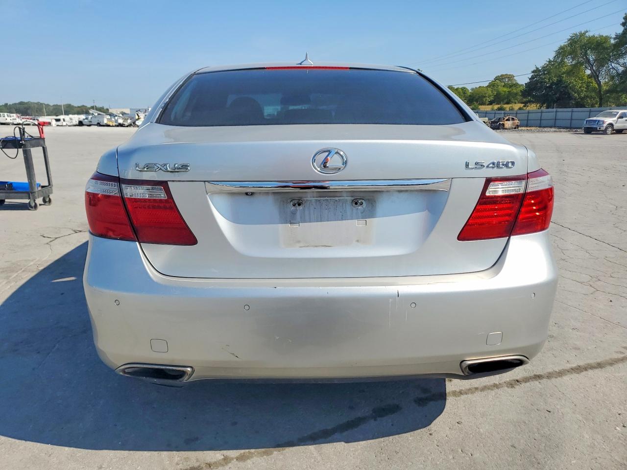 2008 Lexus Ls 460 Silver vin: JTHBL46FX85052168