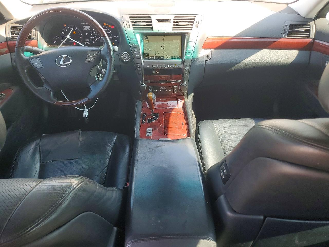 2008 Lexus Ls 460 Silver vin: JTHBL46FX85052168