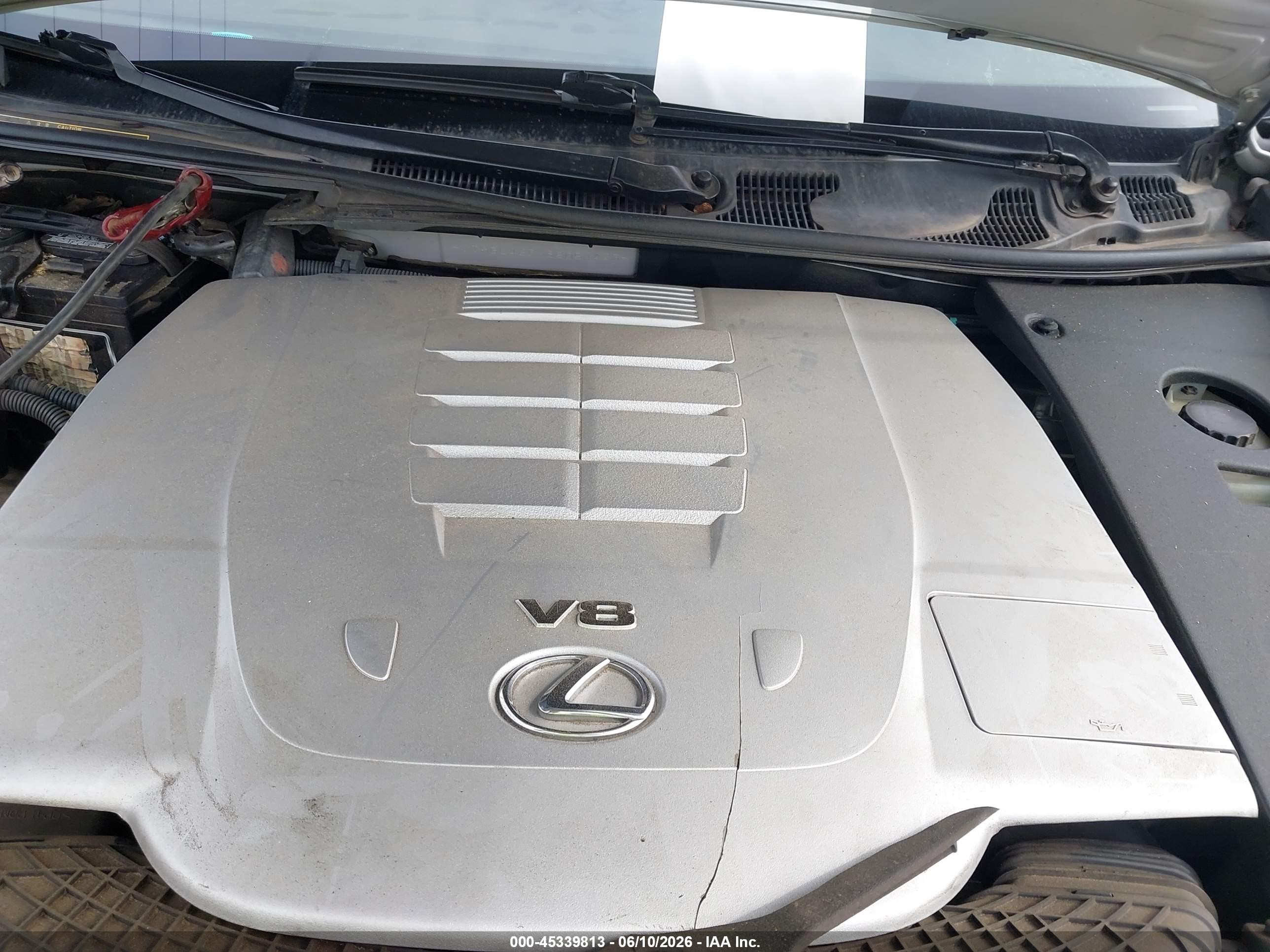 2008 Lexus Ls 460   Белый vin: JTHBL46FX85054423