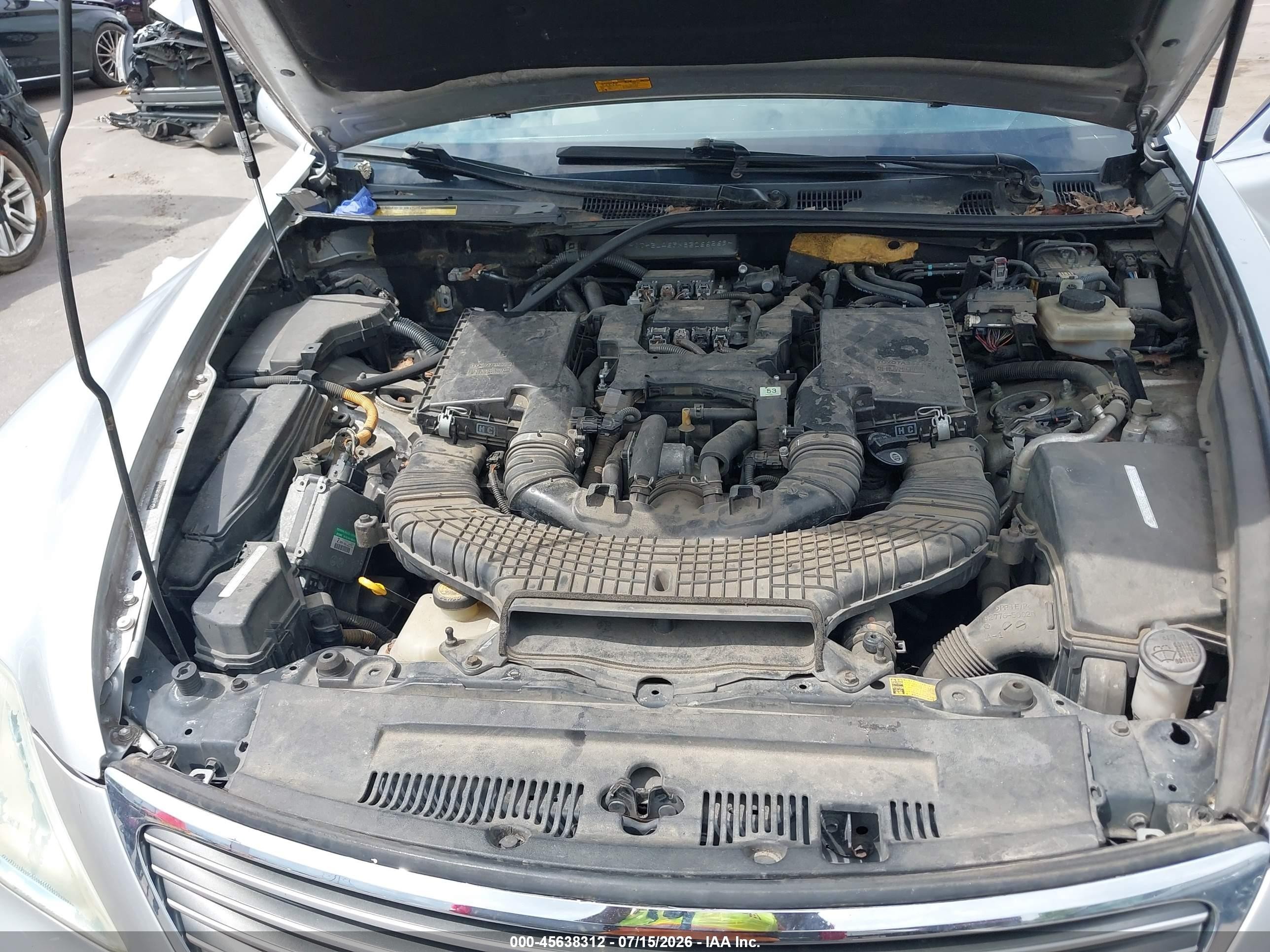 2008 Lexus Ls 460   Silver vin: JTHBL46FX85066569