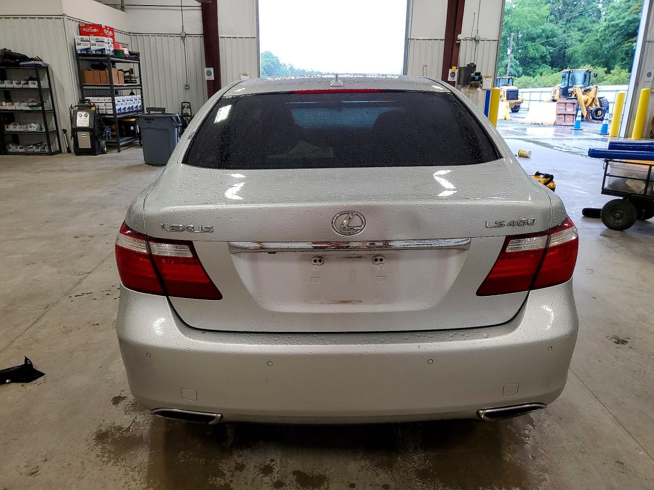 2008 Lexus Ls 460 Silver vin: JTHBL46FX85068581
