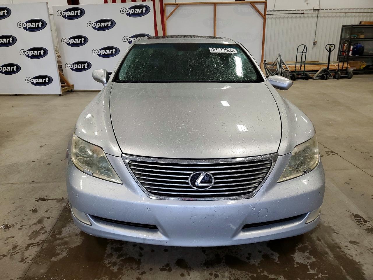 2008 Lexus Ls 460 Silver vin: JTHBL46FX85068581