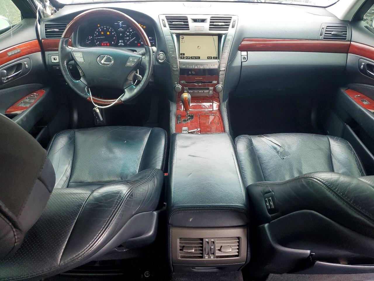 2008 Lexus Ls 460 Silver vin: JTHBL46FX85068581