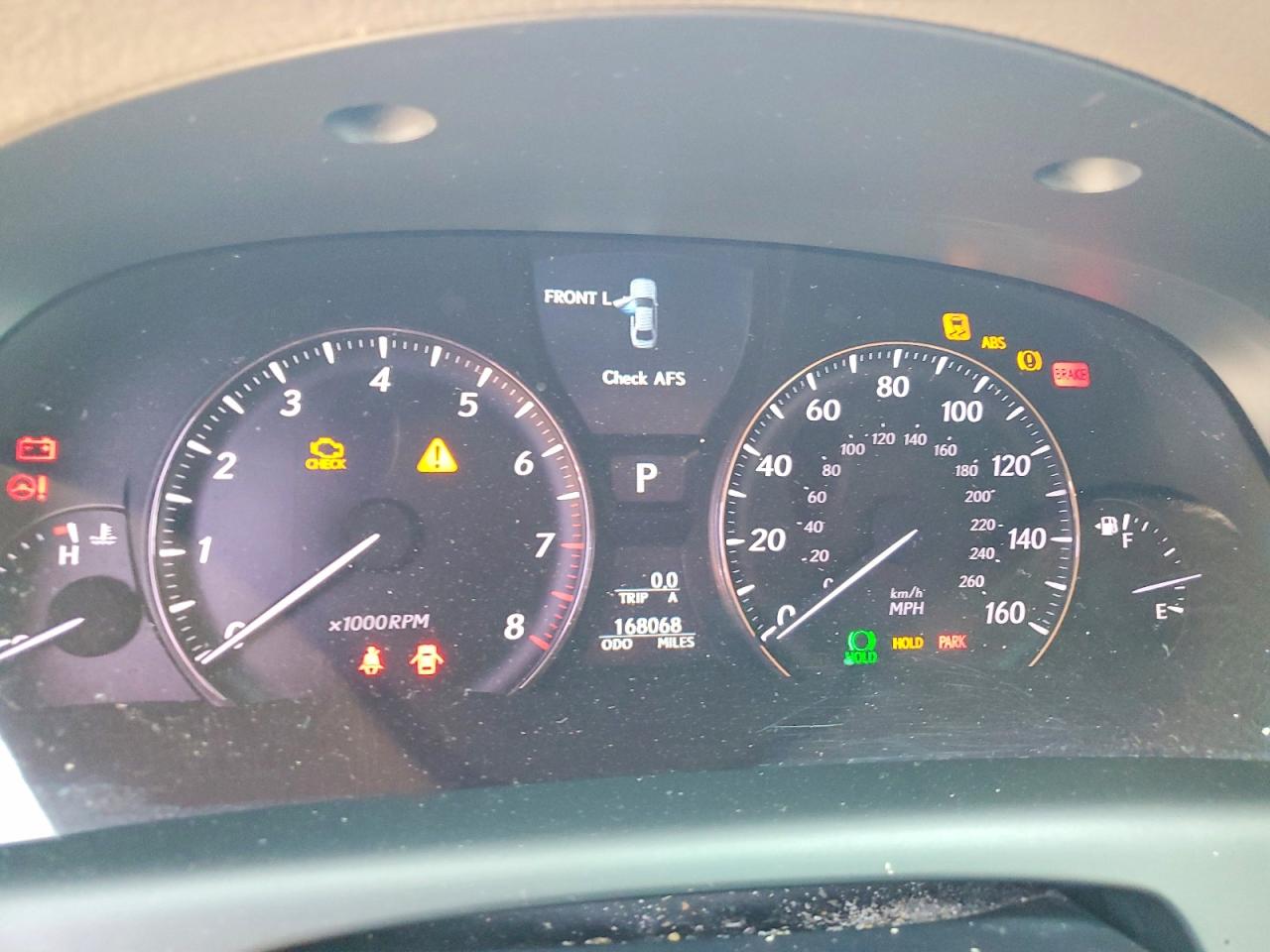 2008 Lexus Ls 460 Blue vin: JTHBL46FX85072100