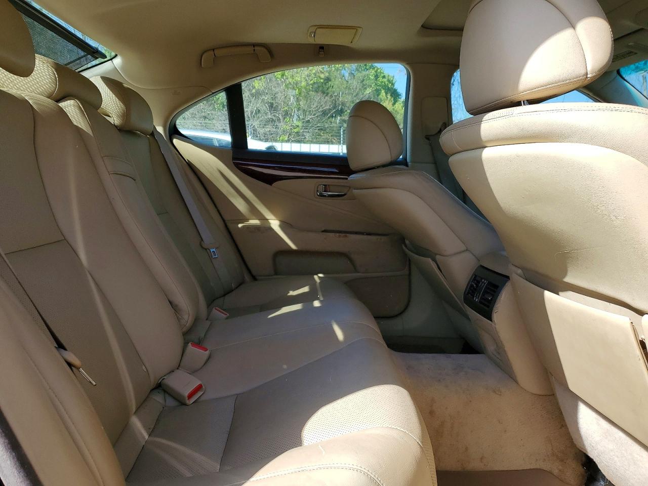 2008 Lexus Ls 460 Blue vin: JTHBL46FX85072100