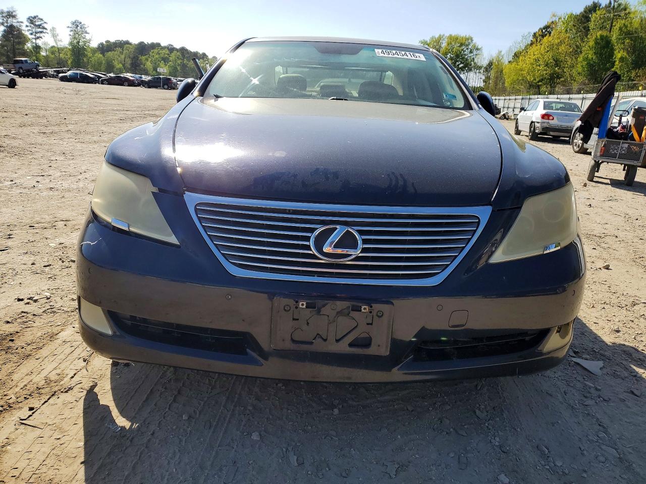 2008 Lexus Ls 460 Blue vin: JTHBL46FX85072100
