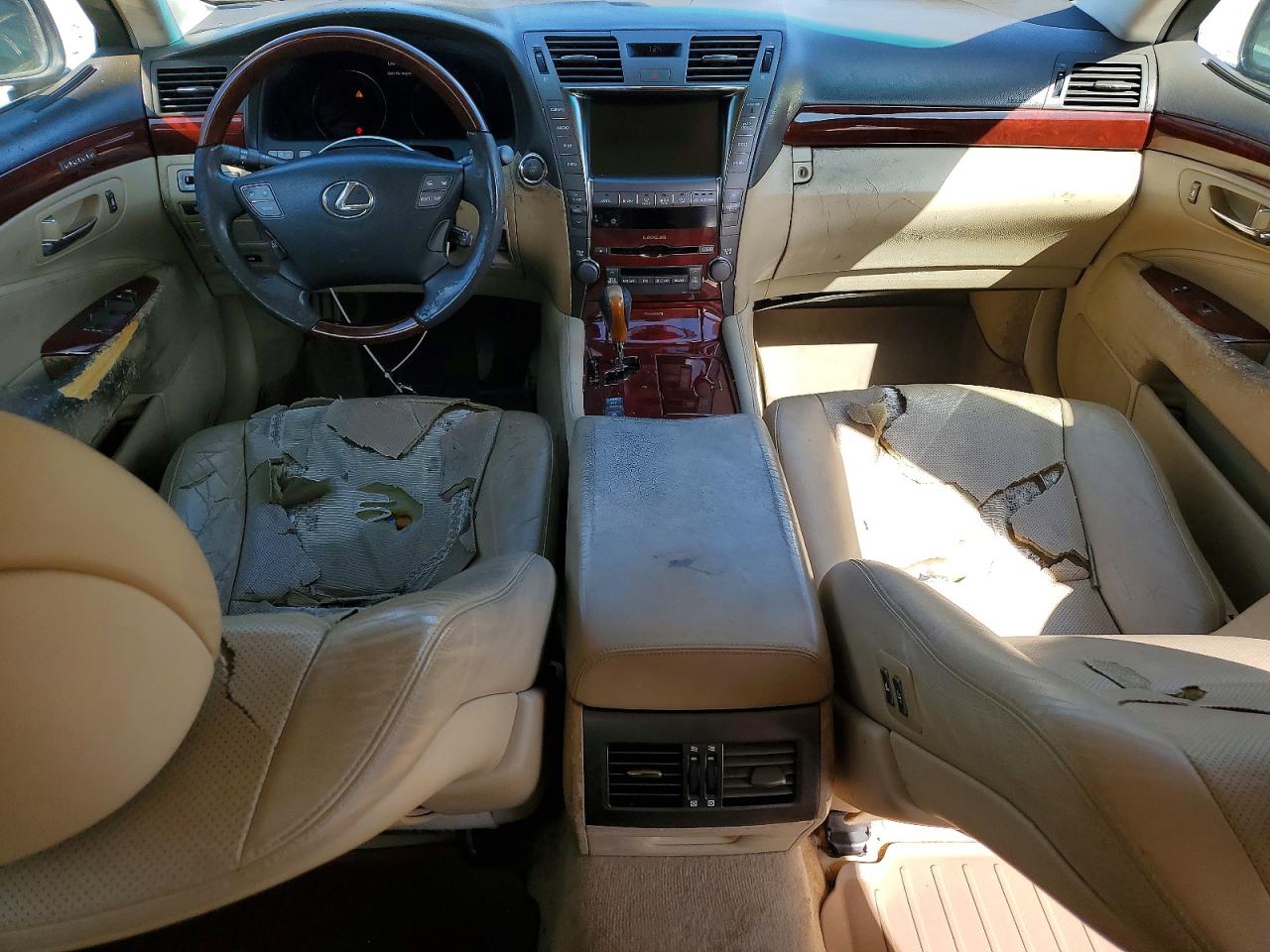 2008 Lexus Ls 460 Blue vin: JTHBL46FX85072100