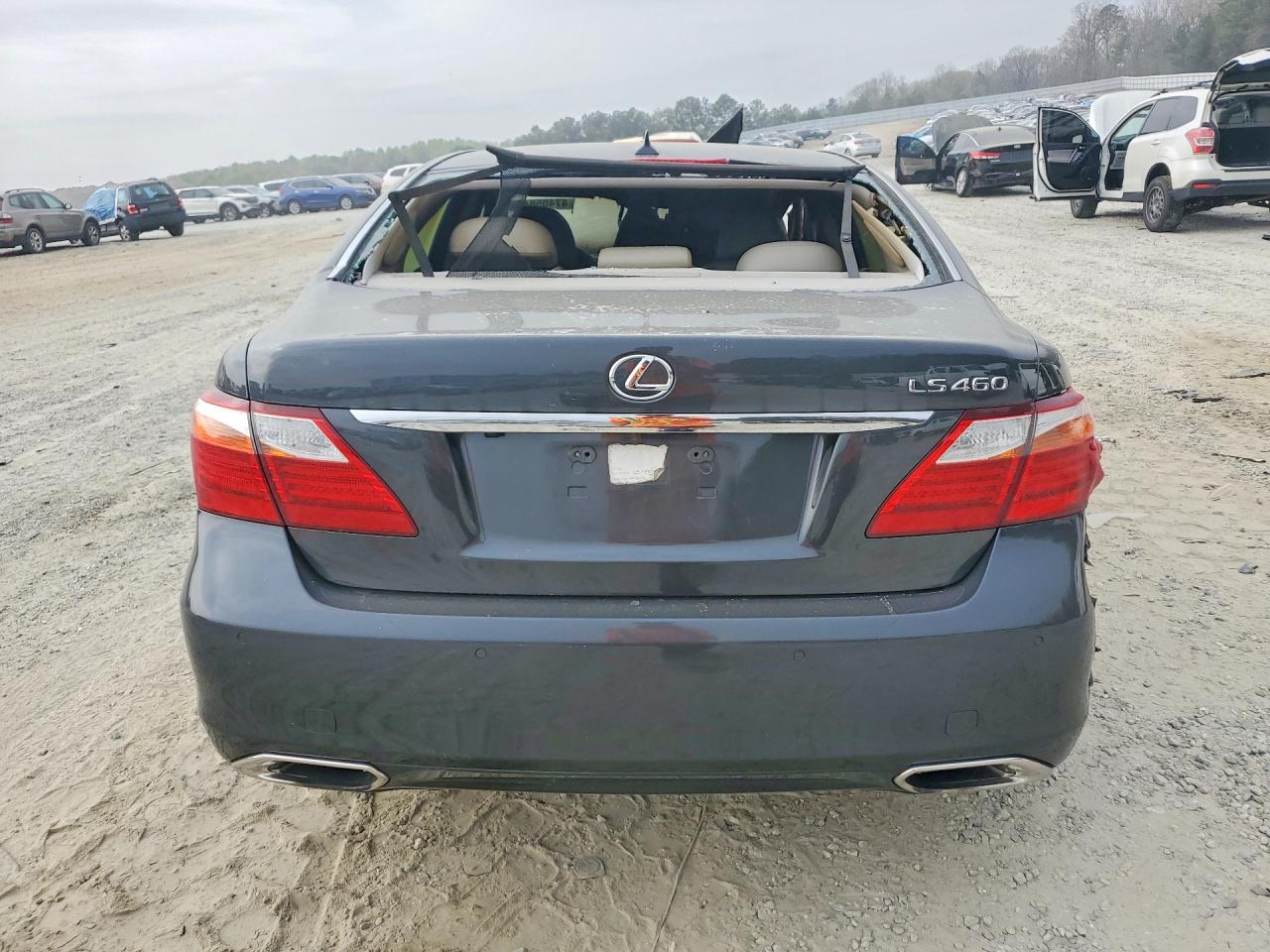 2011 Lexus Ls 460 Gray vin: JTHBL5EF0B5106561
