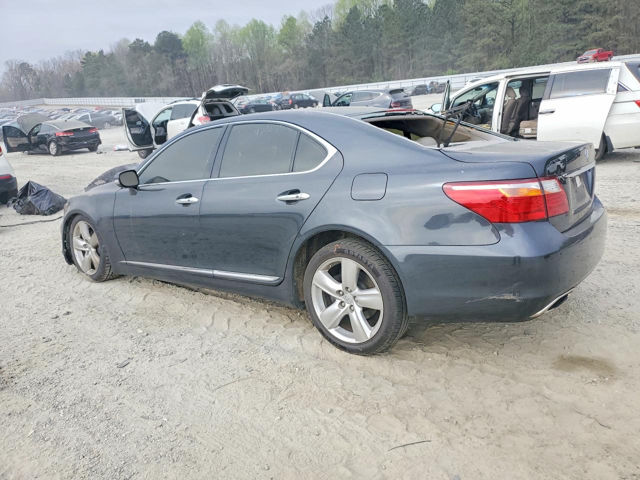2011 Lexus Ls 460 Gray vin: JTHBL5EF0B5106561
