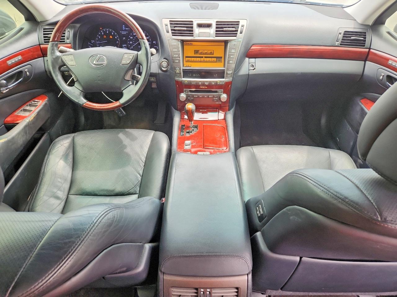 2012 Lexus Ls 460 Gray vin: JTHBL5EF0C5109879