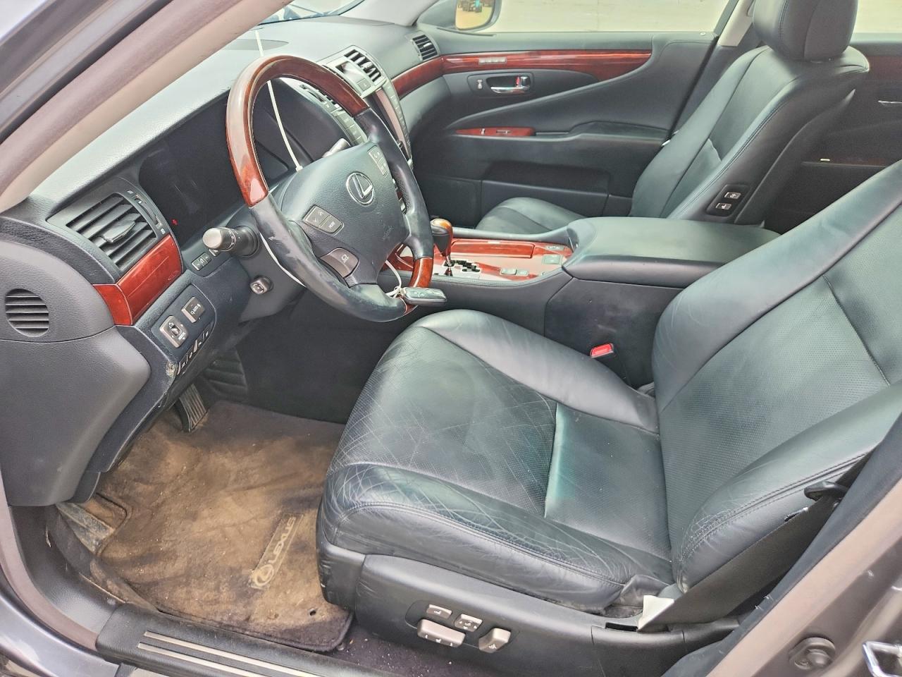 2012 Lexus Ls 460 Gray vin: JTHBL5EF0C5109879