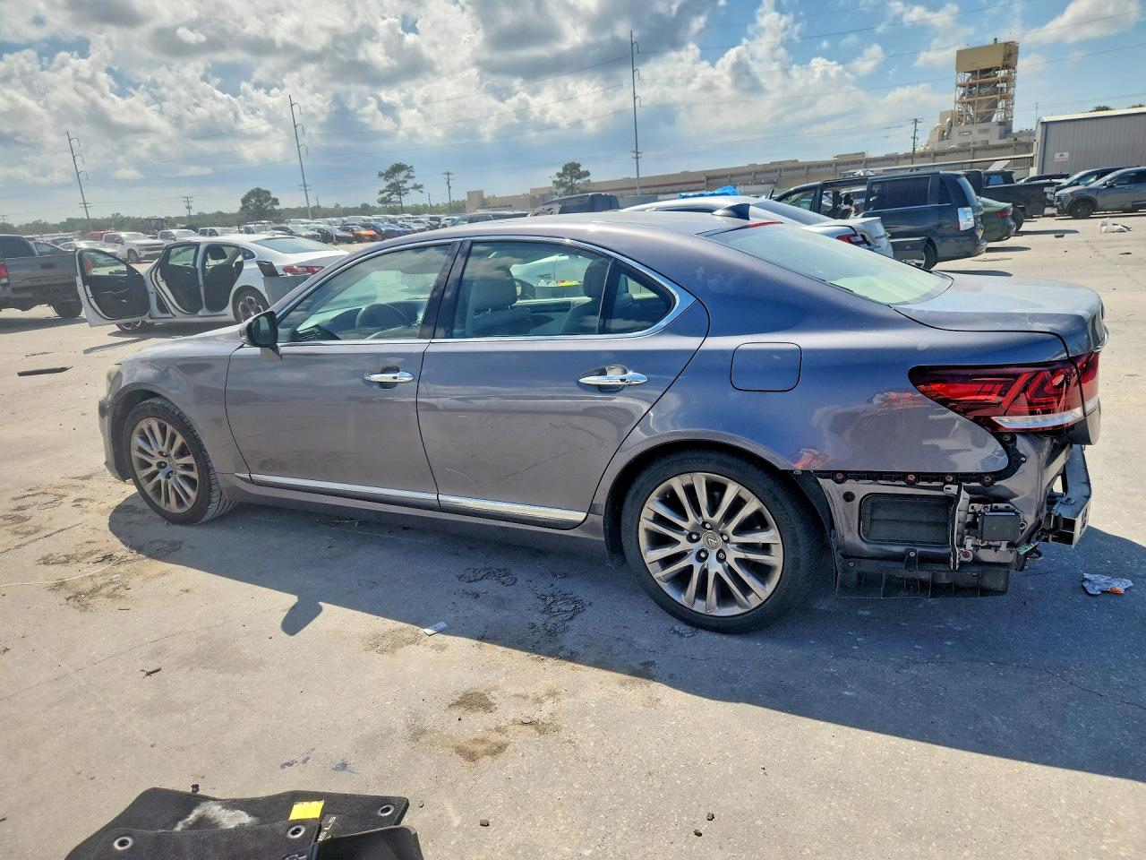 2014 Lexus Ls 460 Gray vin: JTHBL5EF0E5132517