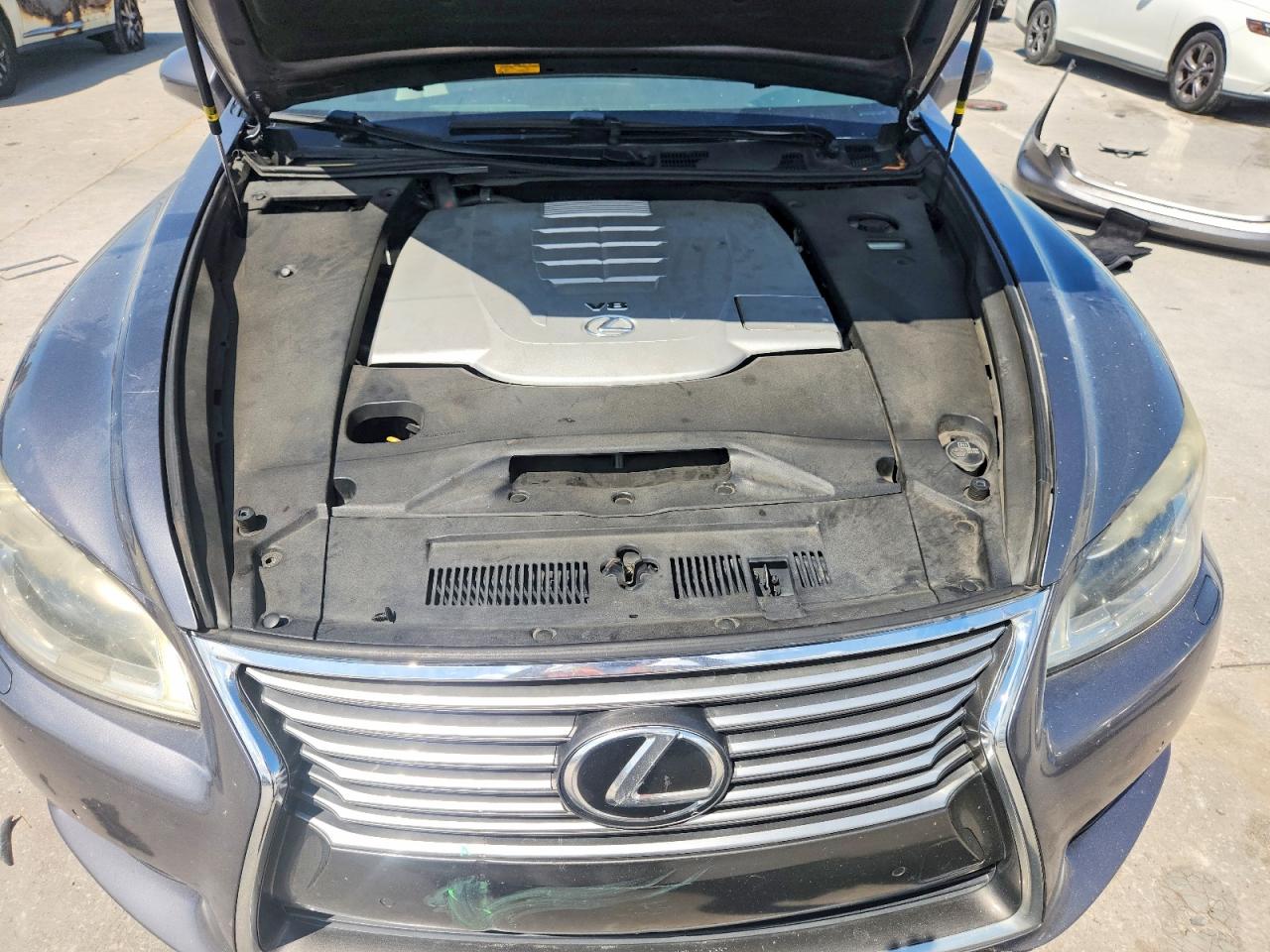 2014 Lexus Ls 460 Gray vin: JTHBL5EF0E5132517