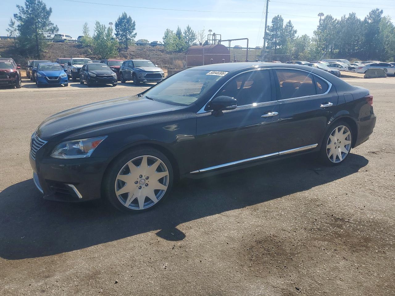 2015 Lexus Ls 460 Base Черный vin: JTHBL5EF0F5134673