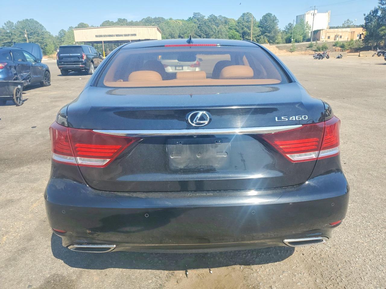 2015 Lexus Ls 460 Base Черный vin: JTHBL5EF0F5134673