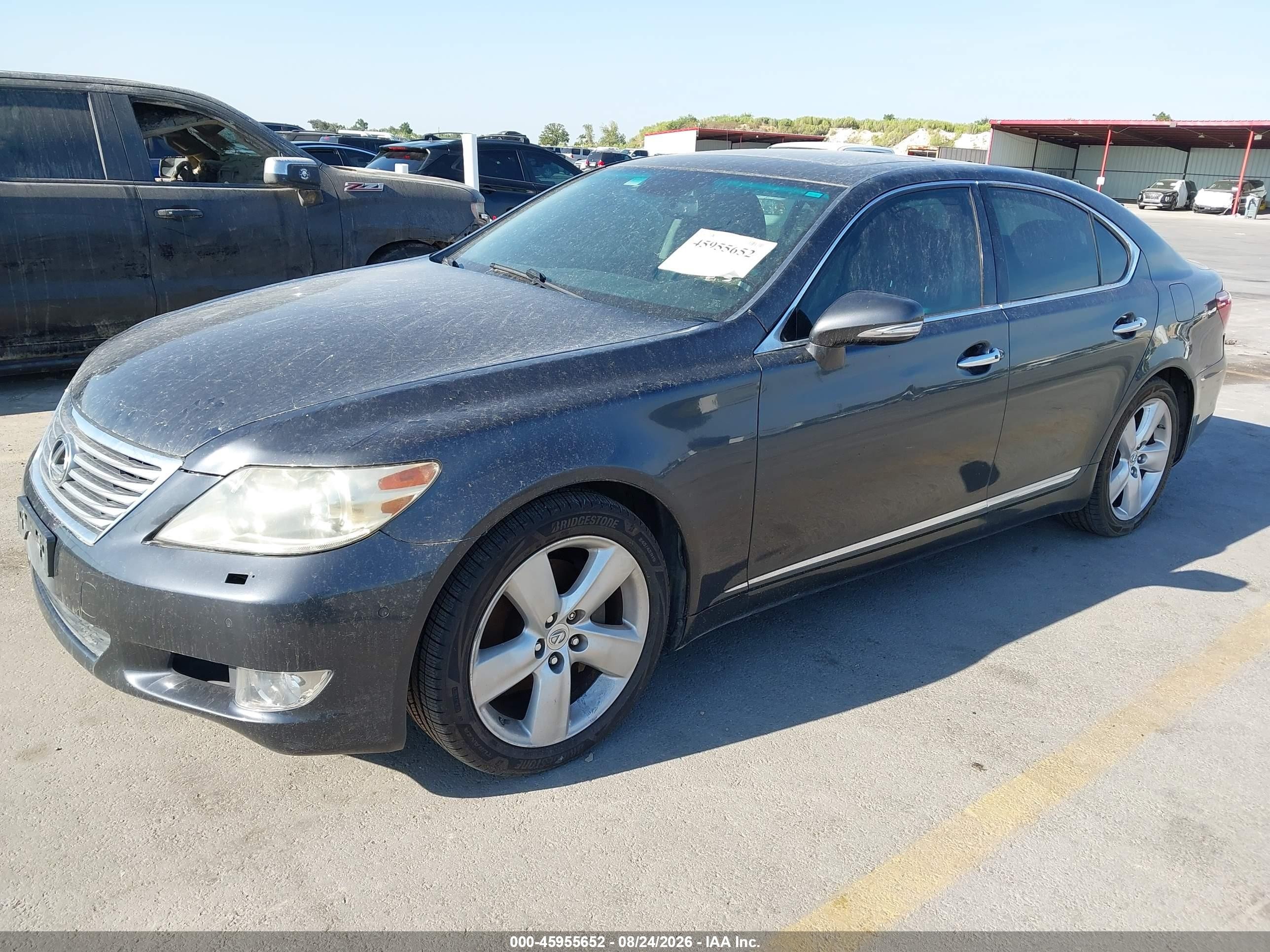 2010 Lexus Ls 460   Gray vin: JTHBL5EF1A5095536