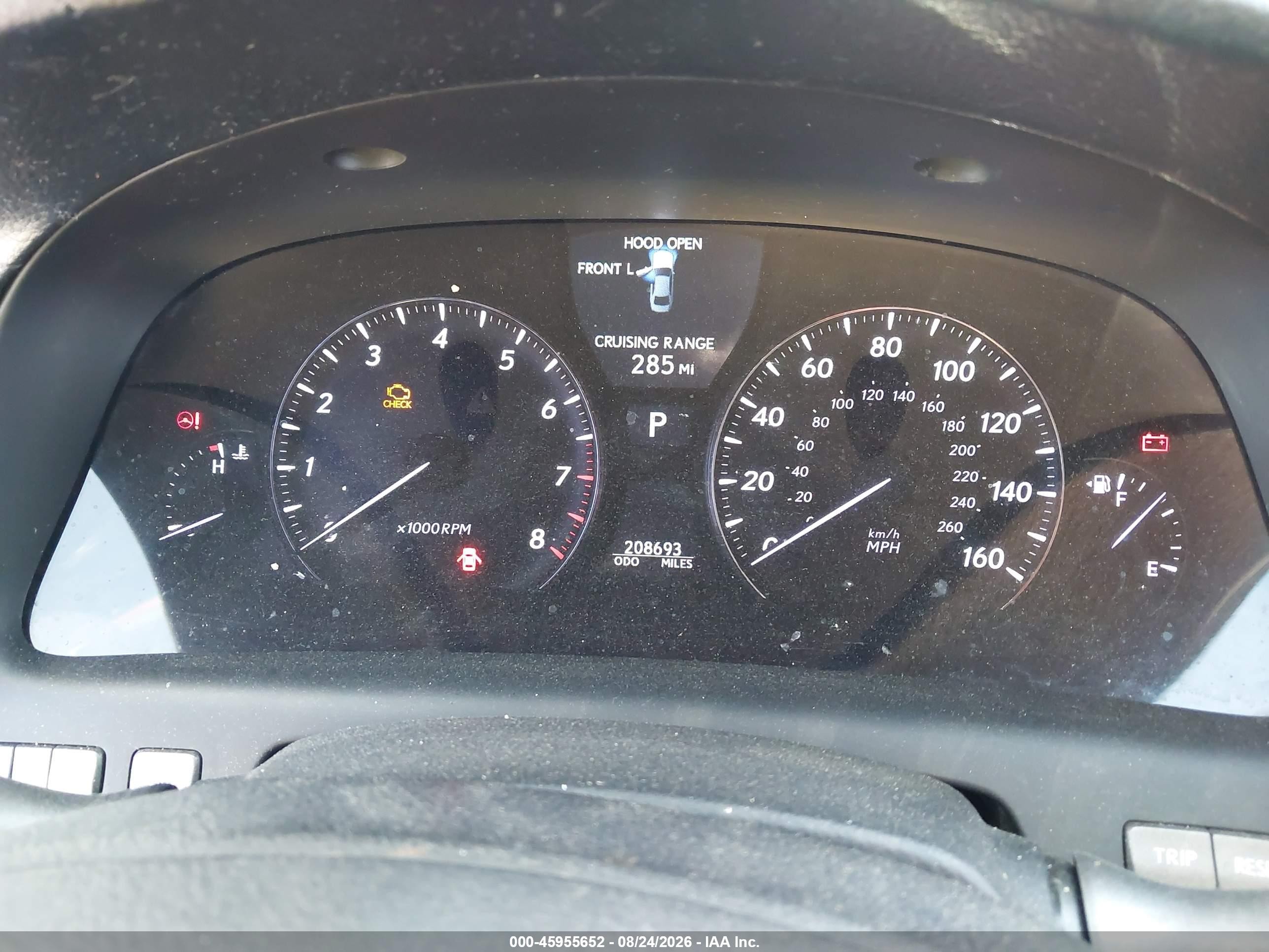 2010 Lexus Ls 460   Gray vin: JTHBL5EF1A5095536
