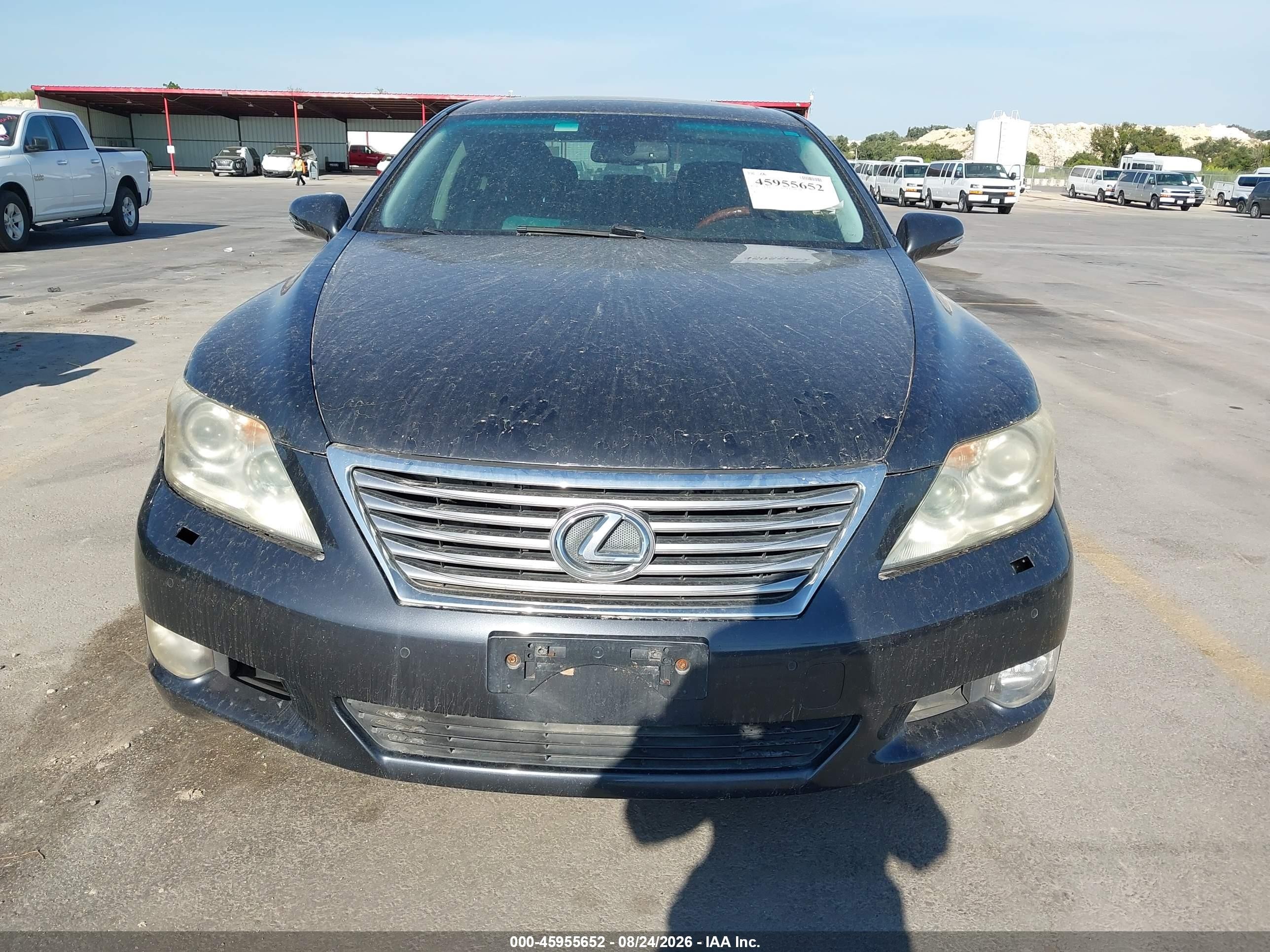 2010 Lexus Ls 460   Gray vin: JTHBL5EF1A5095536