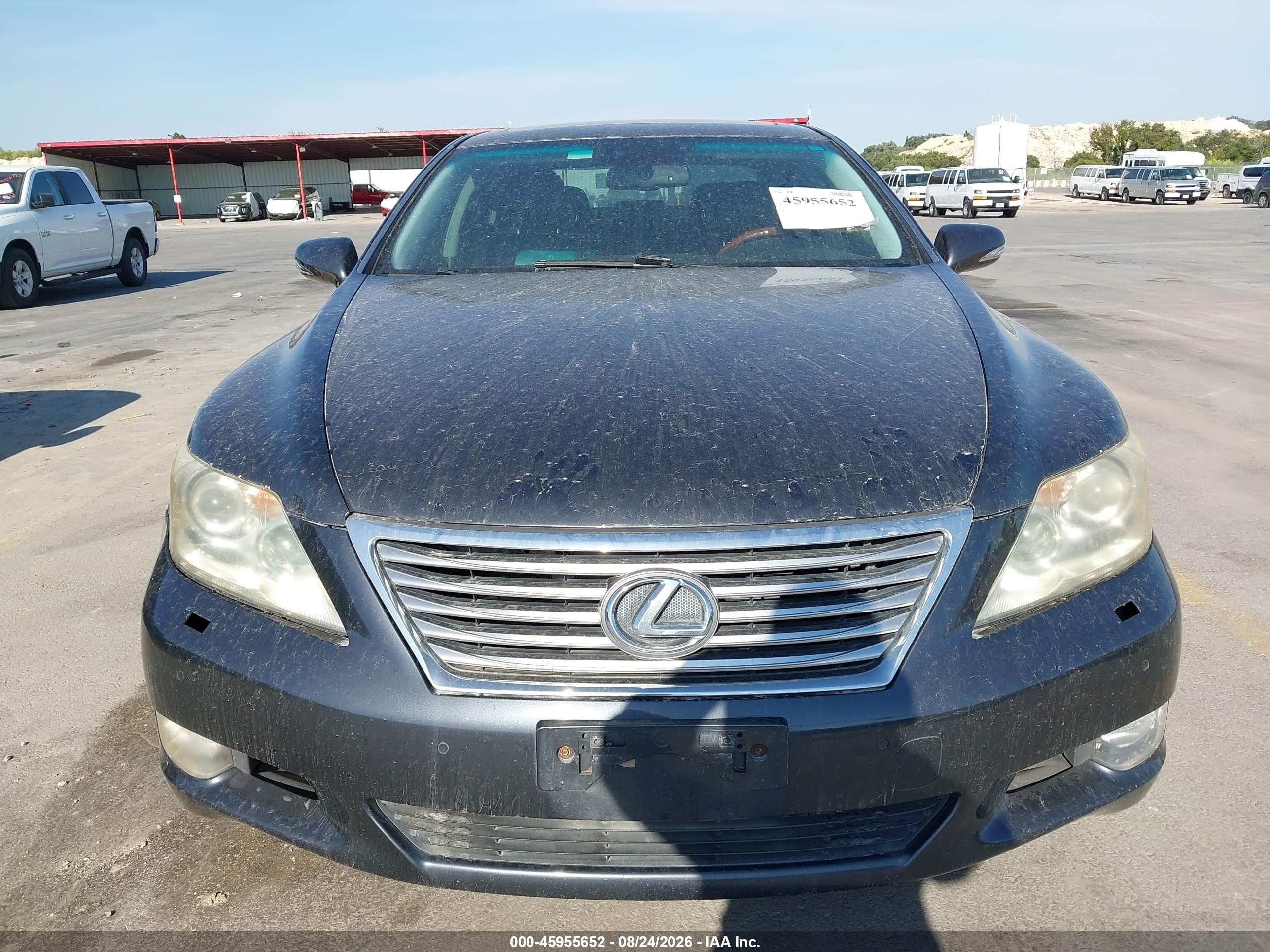 2010 Lexus Ls 460   Gray vin: JTHBL5EF1A5095536
