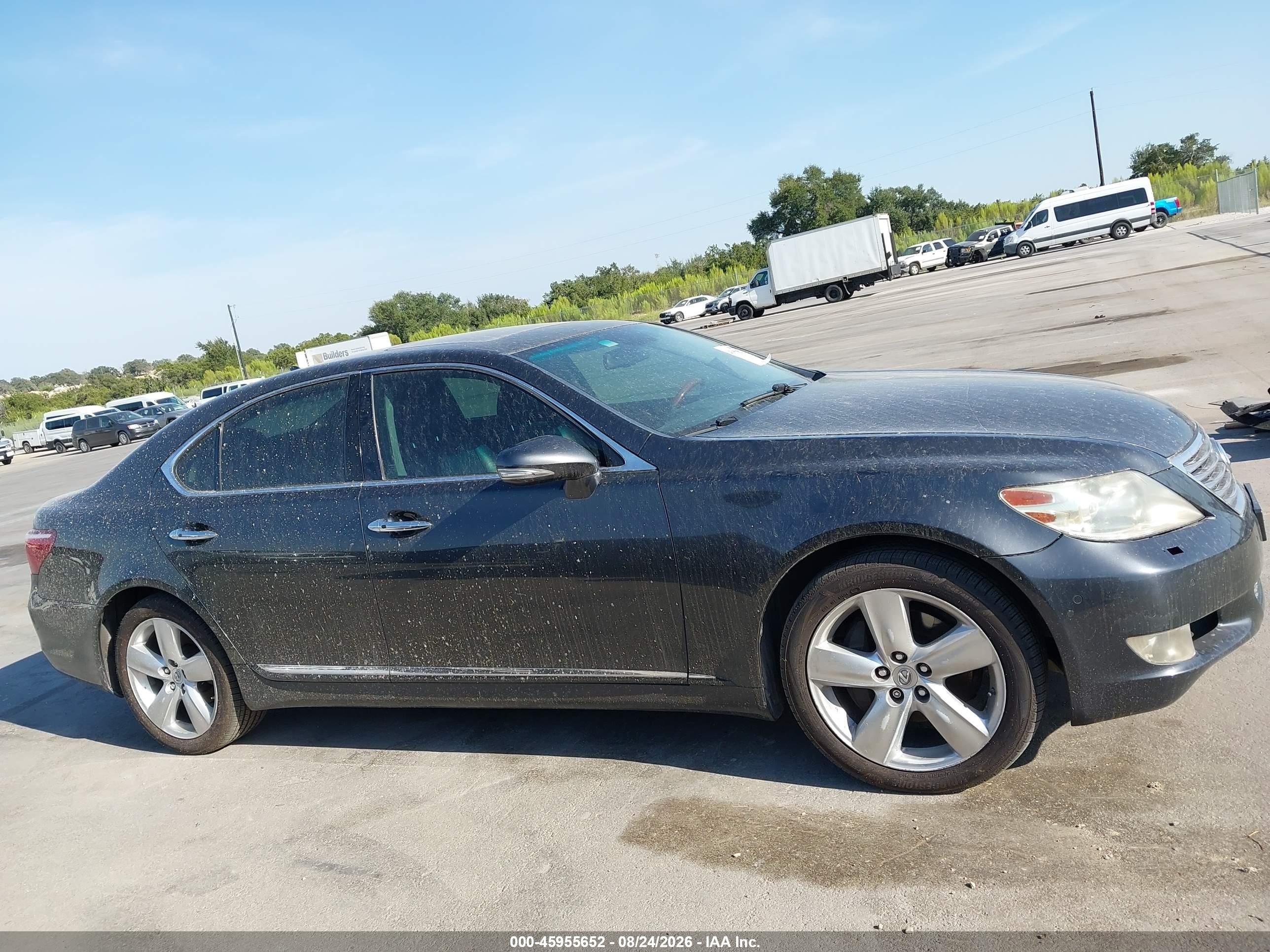 2010 Lexus Ls 460   Gray vin: JTHBL5EF1A5095536