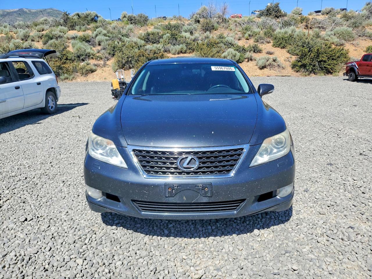 2010 Lexus Ls 460 Charcoal vin: JTHBL5EF1A5097738