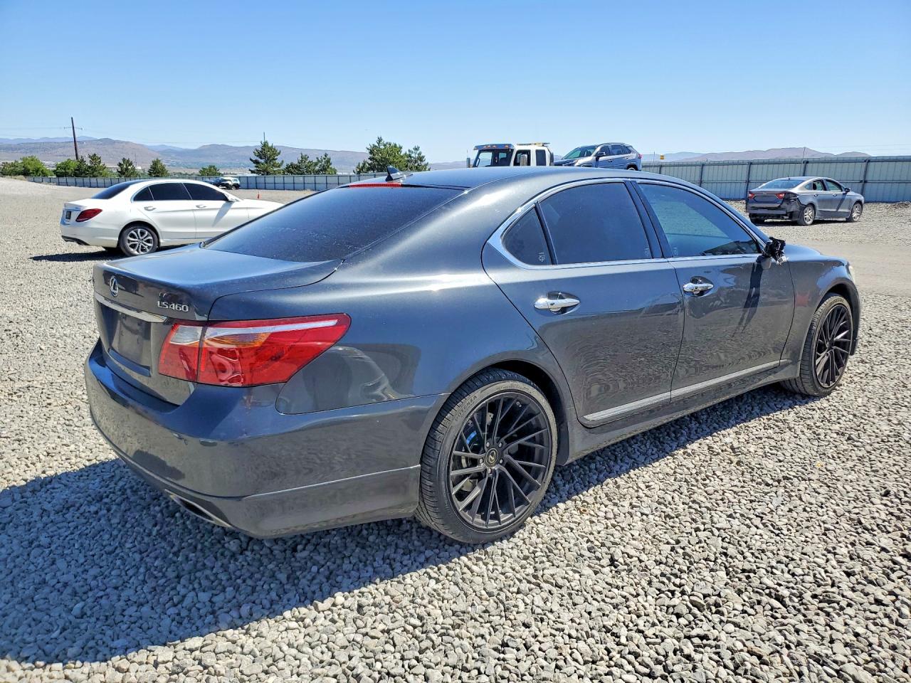 2010 Lexus Ls 460 Charcoal vin: JTHBL5EF1A5097738