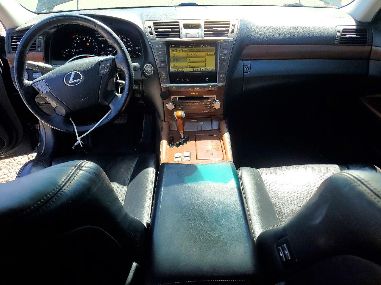2010 Lexus Ls 460 Charcoal vin: JTHBL5EF1A5097738