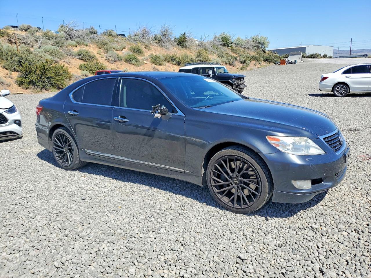 2010 Lexus Ls 460 Charcoal vin: JTHBL5EF1A5097738