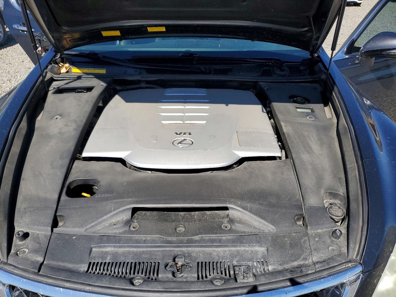 2010 Lexus Ls 460 Charcoal vin: JTHBL5EF1A5097738