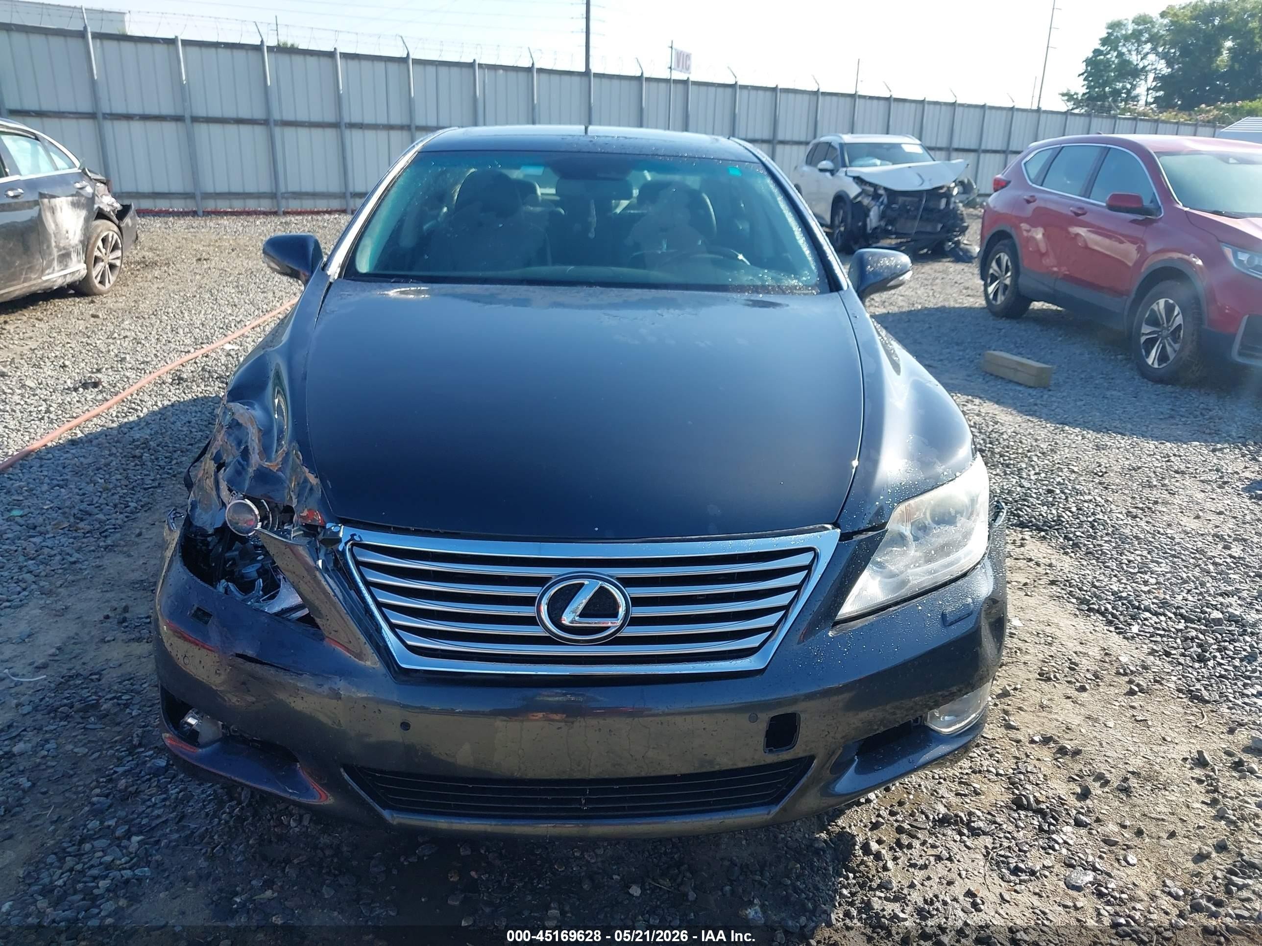 2011 Lexus Ls 460   Gray vin: JTHBL5EF1B5103667