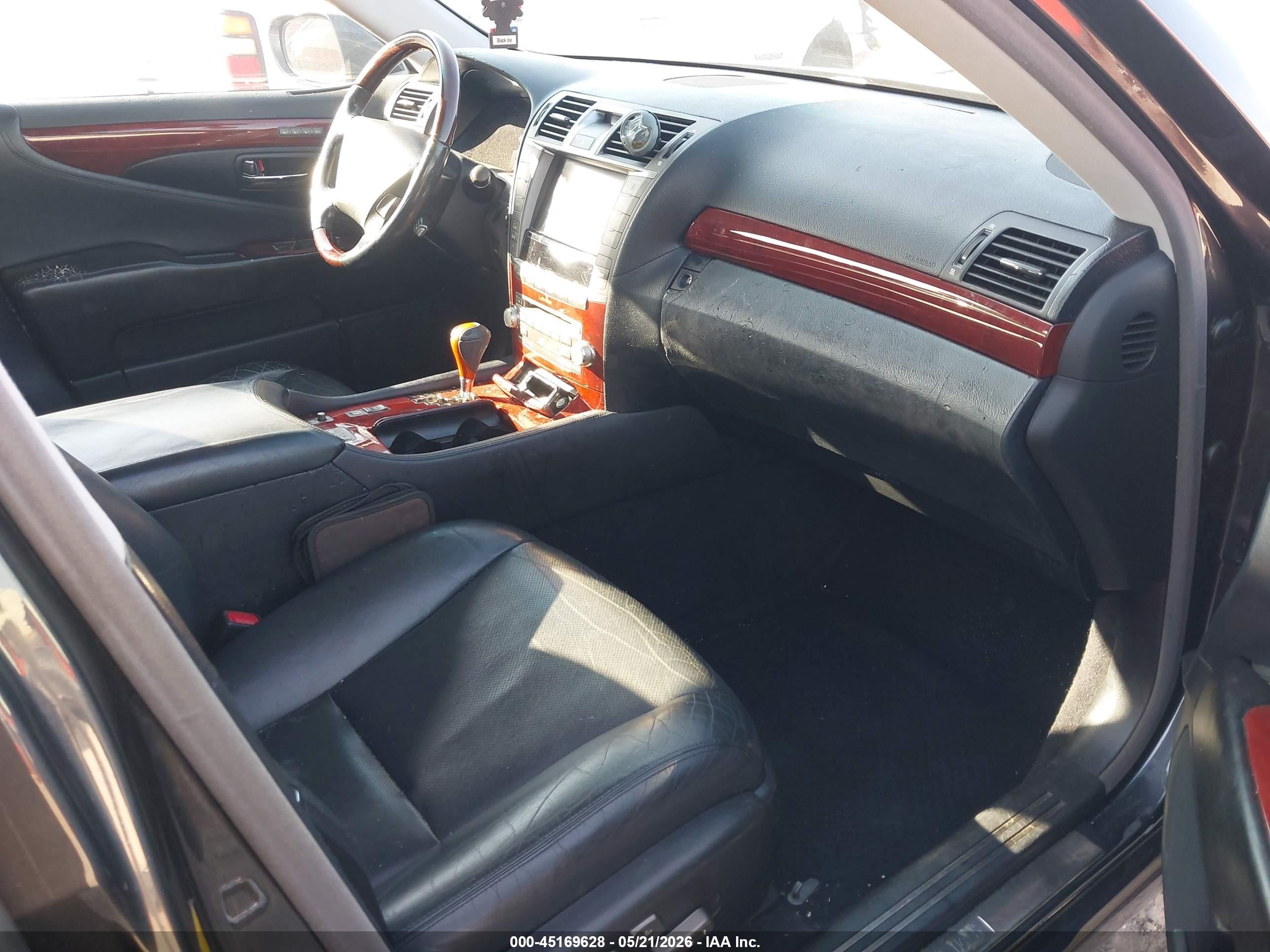 2011 Lexus Ls 460   Gray vin: JTHBL5EF1B5103667