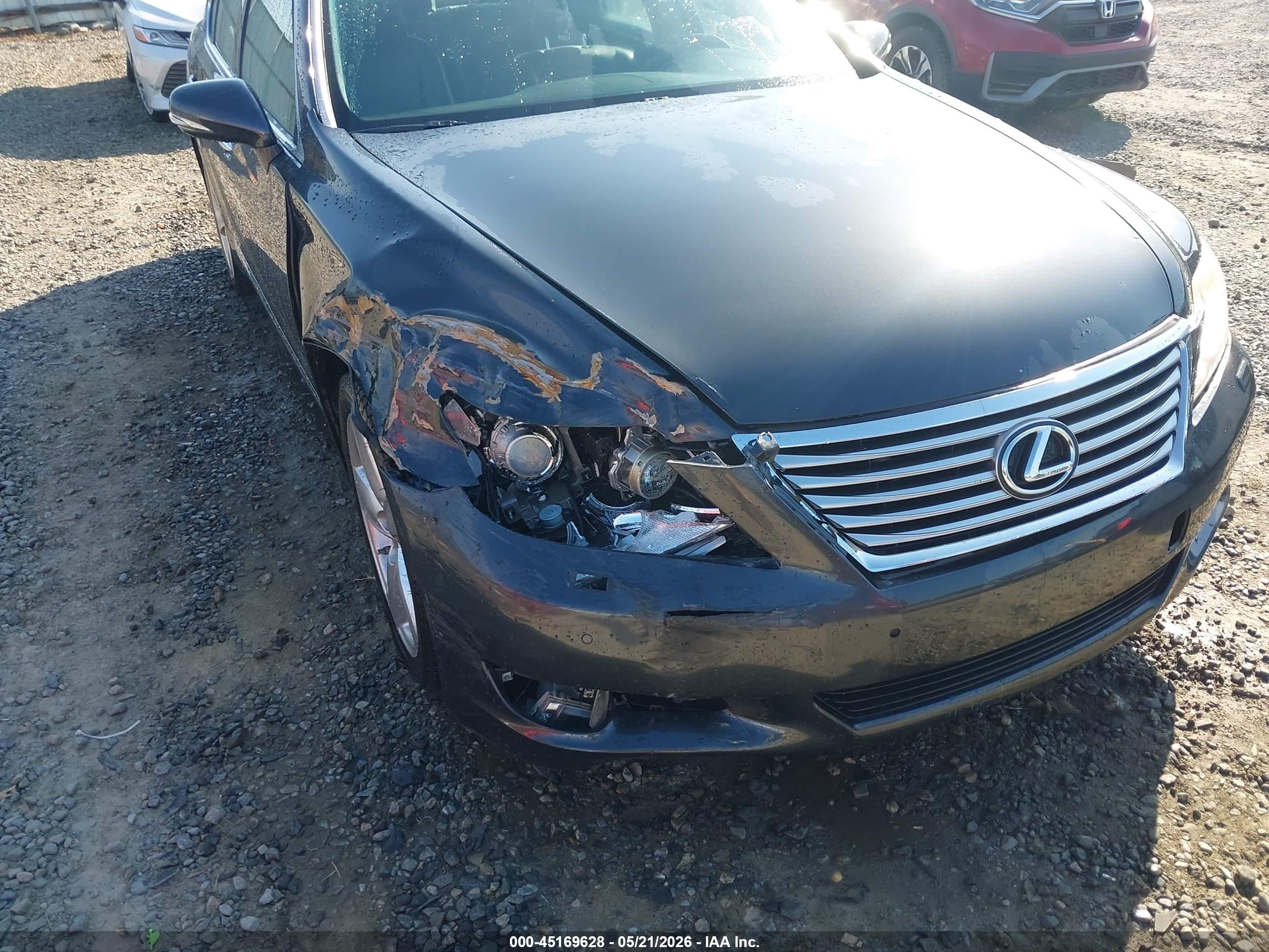 2011 Lexus Ls 460   Gray vin: JTHBL5EF1B5103667
