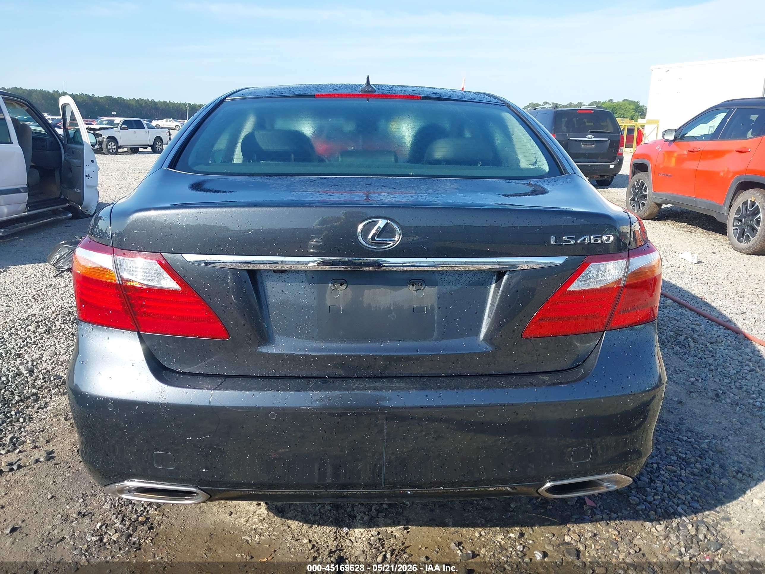 2011 Lexus Ls 460   Gray vin: JTHBL5EF1B5103667