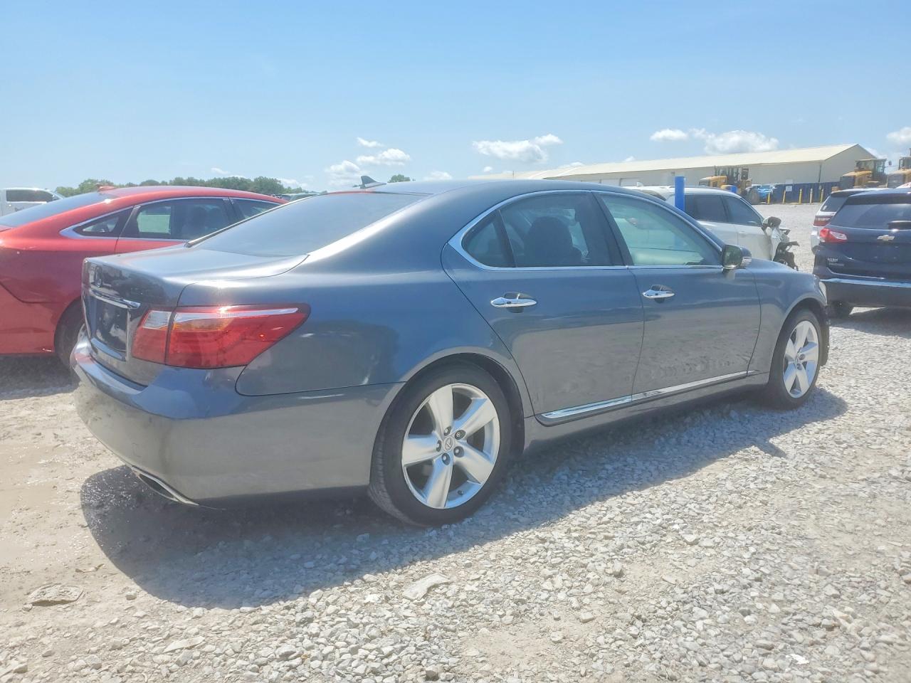2012 Lexus Ls 460 Gray vin: JTHBL5EF1C5108627