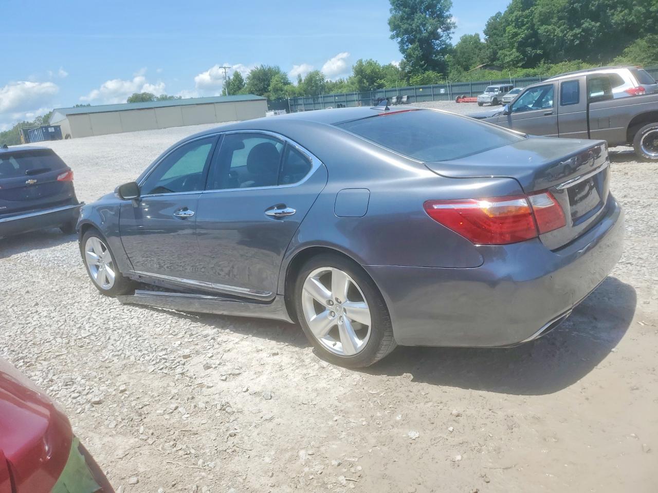 2012 Lexus Ls 460 Gray vin: JTHBL5EF1C5108627