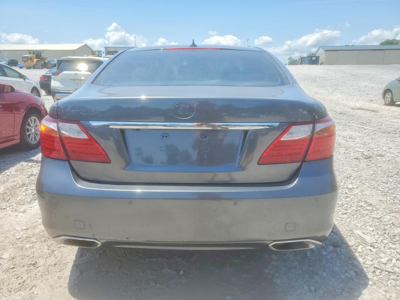 2012 Lexus Ls 460 Gray vin: JTHBL5EF1C5108627