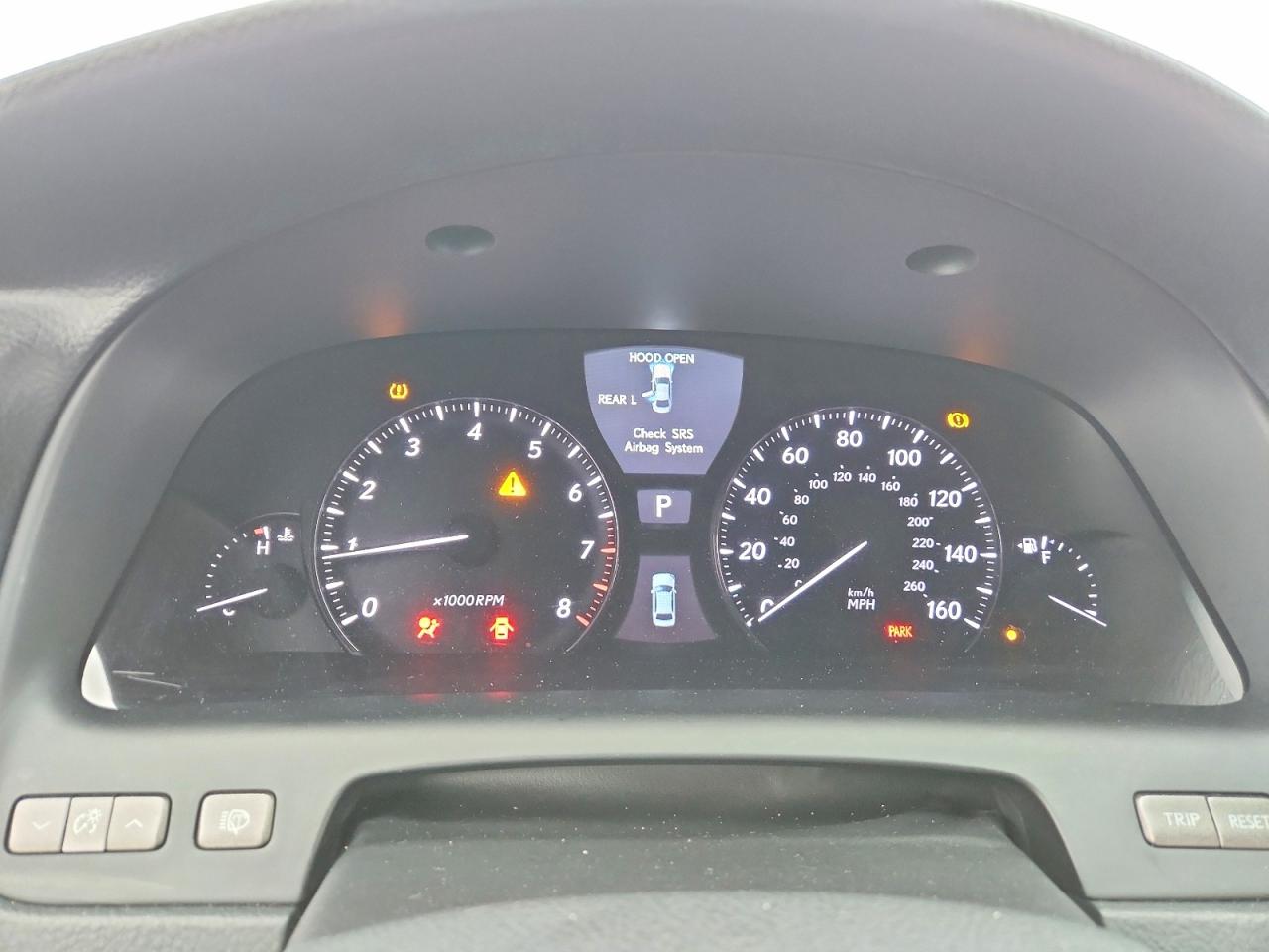 2012 Lexus Ls 460 Base White vin: JTHBL5EF1C5112368