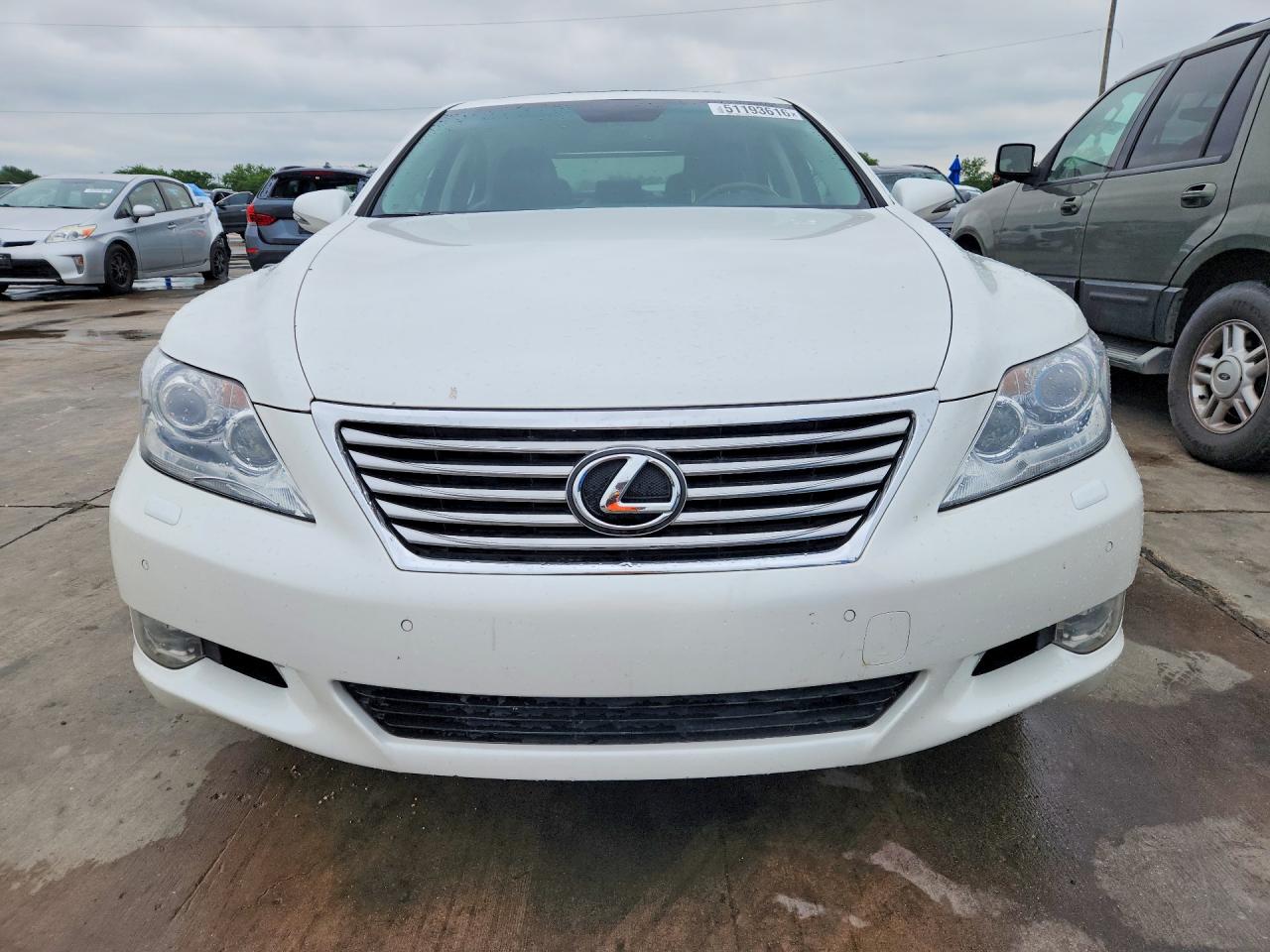 2012 Lexus Ls 460 Base White vin: JTHBL5EF1C5112368