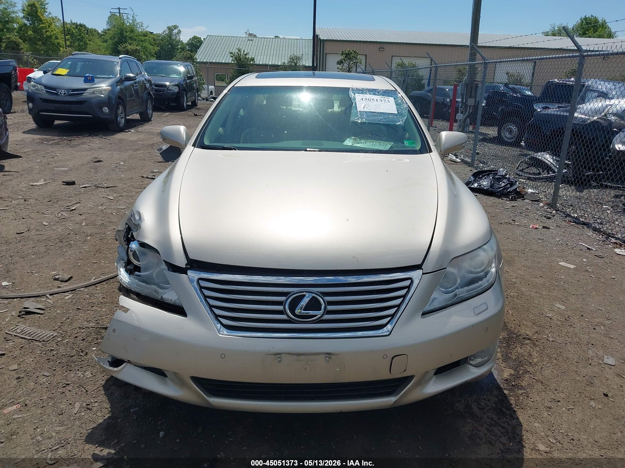 2012 Lexus Ls 460   Tan vin: JTHBL5EF1C5113276