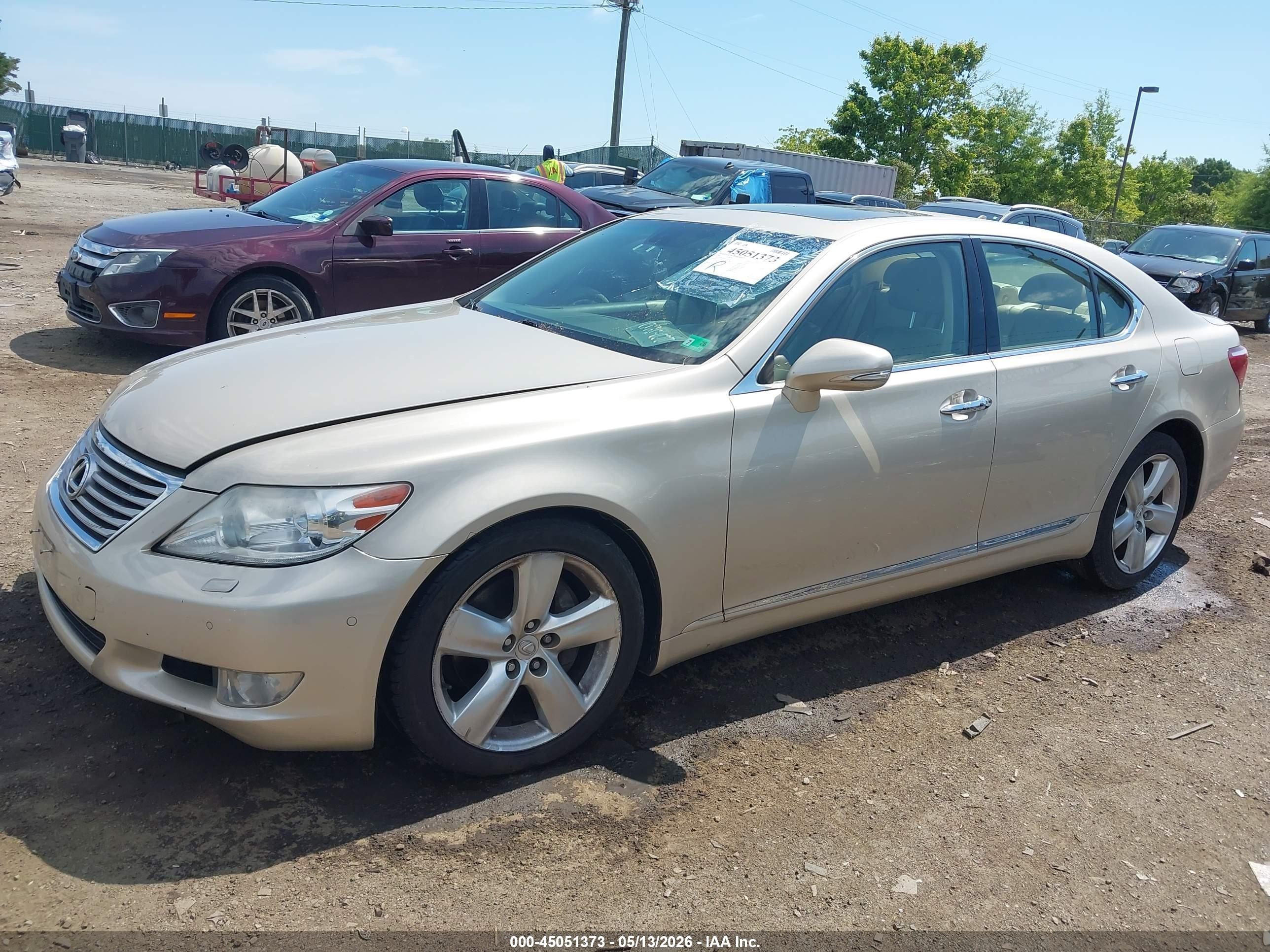 2012 Lexus Ls 460   Tan vin: JTHBL5EF1C5113276